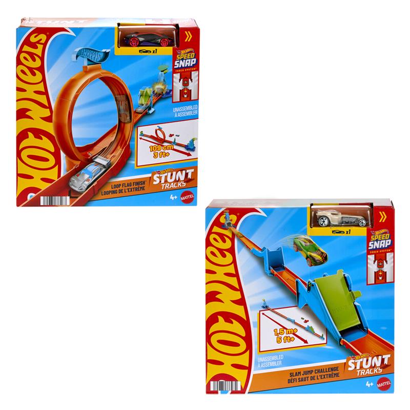 Hot Wheels Stunt Tracks - Petite piste assortie