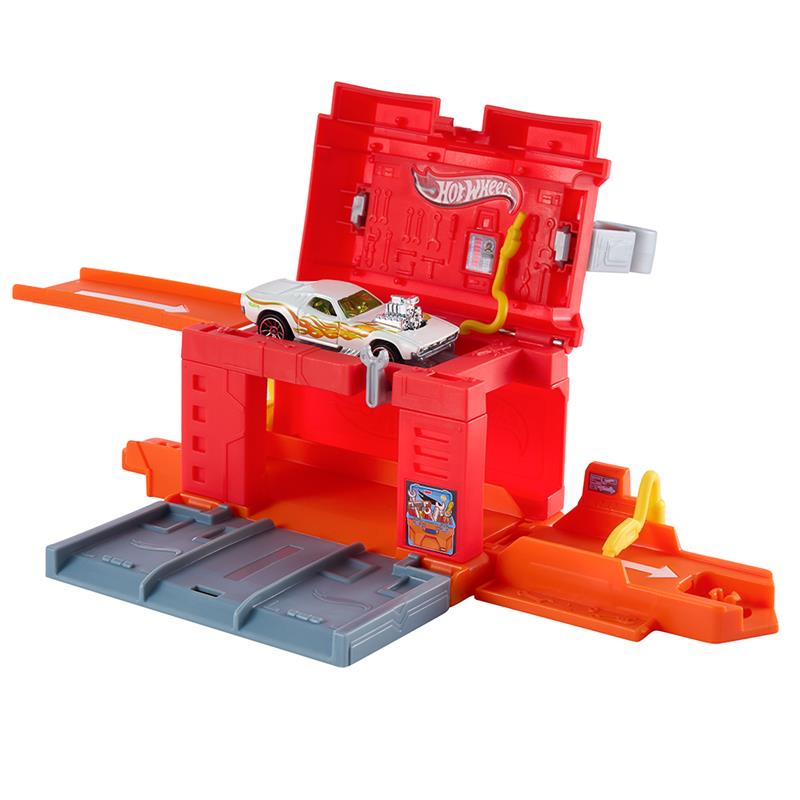Hot Wheels City - Coffret de jeu à transporter assorti