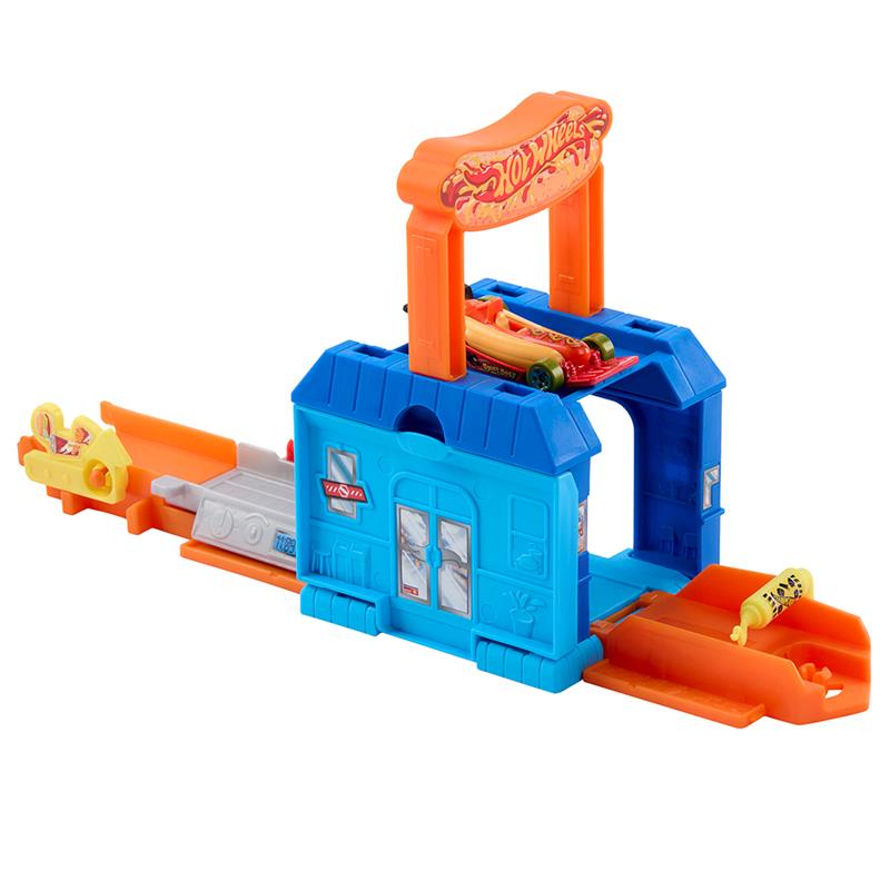 Hot Wheels City - Coffret de jeu à transporter assorti