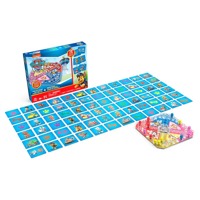 Pop-up Game & Memory Game - Paw Patrol
