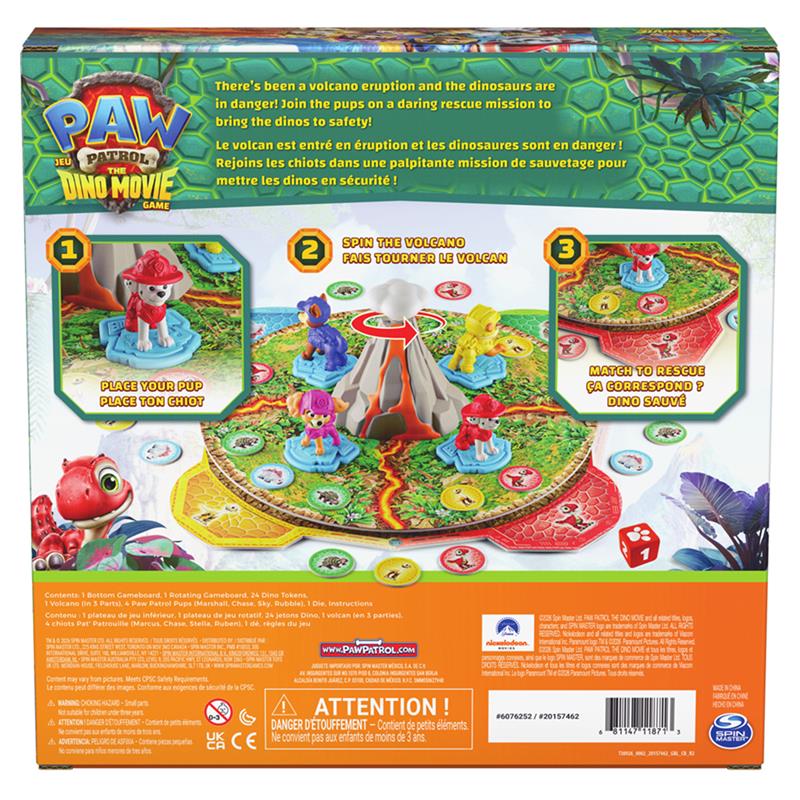 Jeu Pat' Patrouille Dino le film