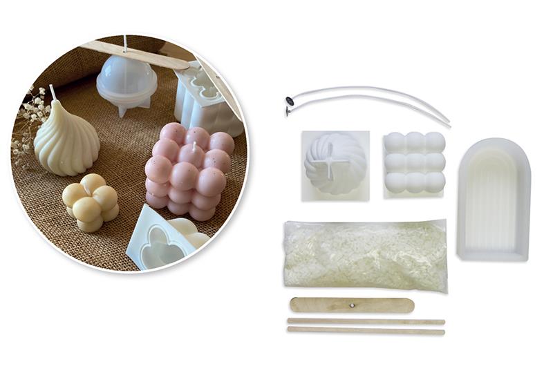 Make it! Coffret de chandelles cire de soya