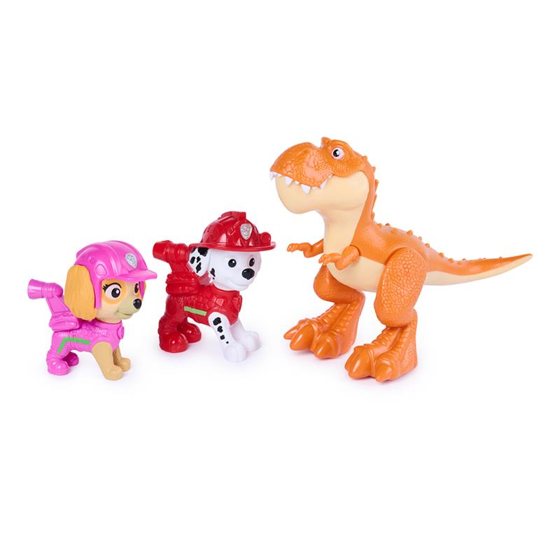 Pat' Patrouille - Aventure Dino - Coffret de 7 figurines