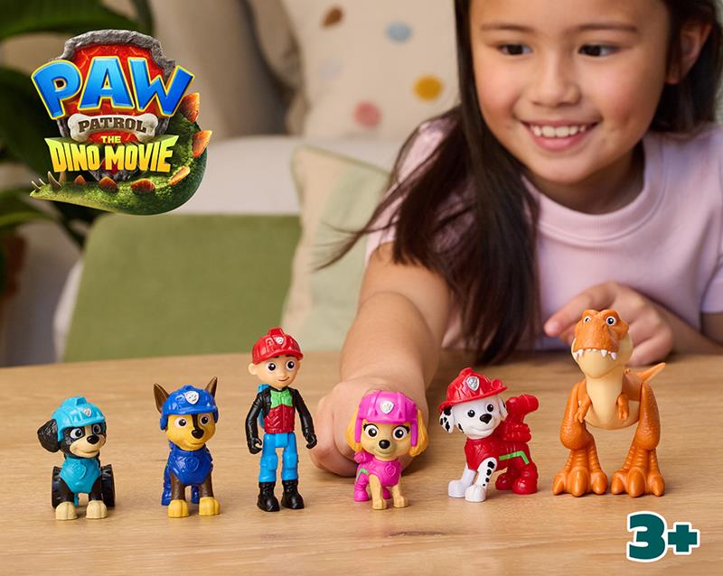 Pat' Patrouille - Aventure Dino - Coffret de 7 figurines
