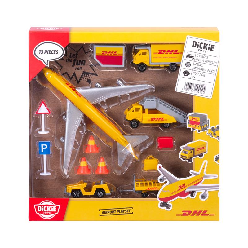 Ensemble de jeu aéroport DHL 13 pièces