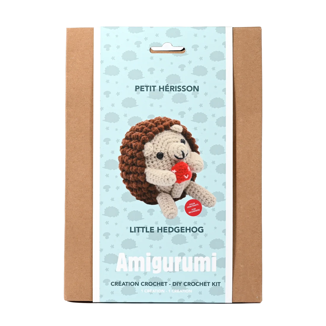 Kit DIY crochet - Petit hérisson