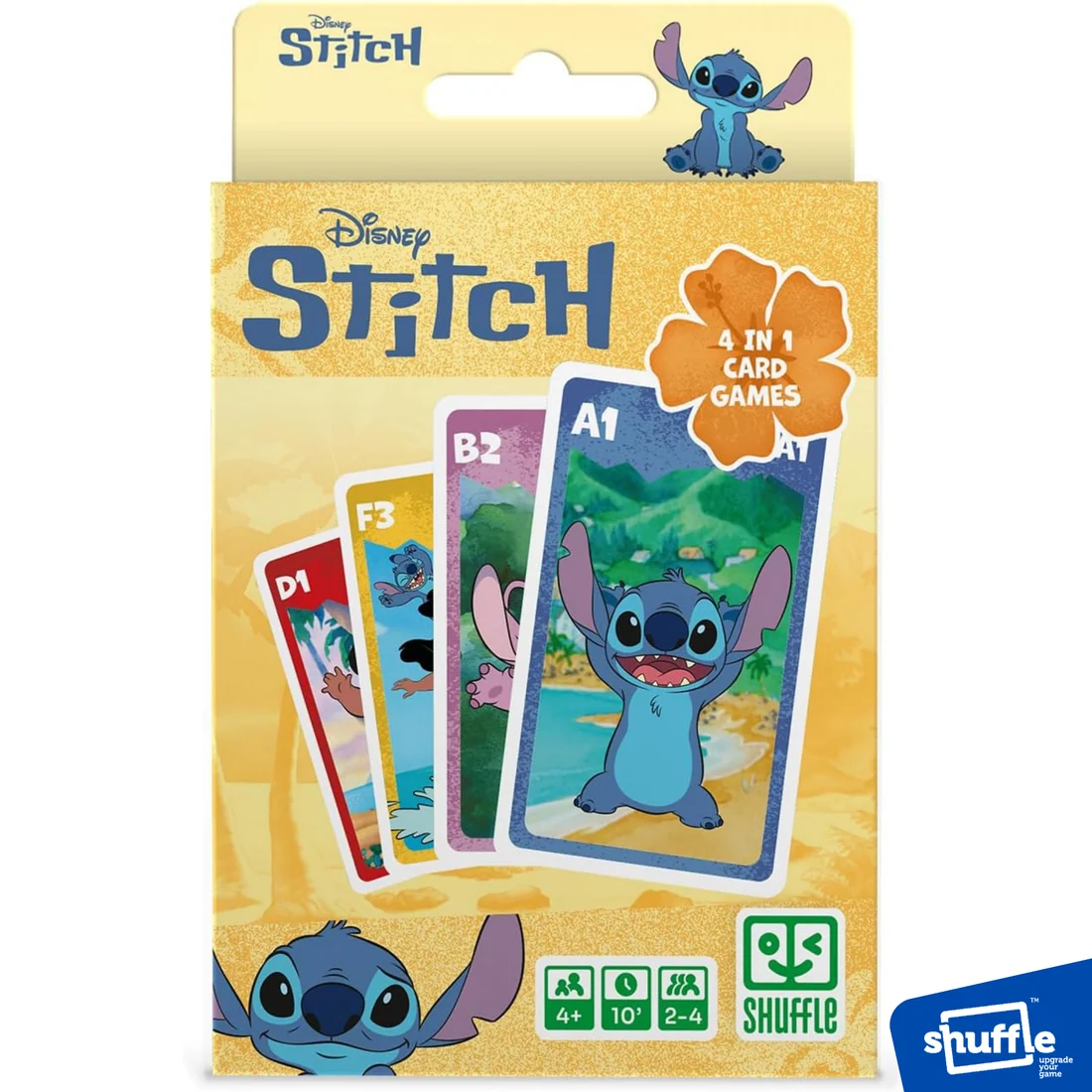 Jeux de famille 4 en 1 - Stitch