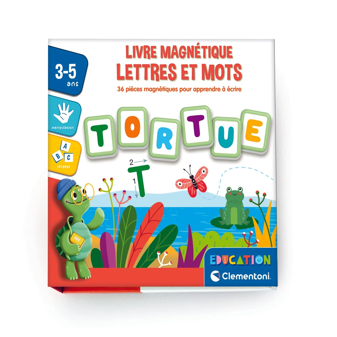 Livre magnétique de voyage - Lettres et mots