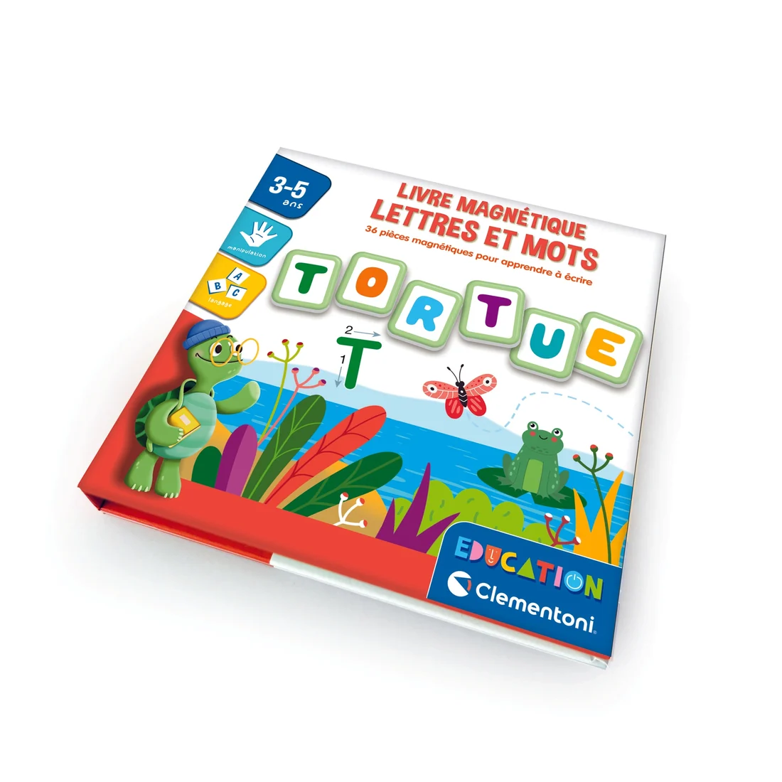 Livre magnétique de voyage - Lettres et mots