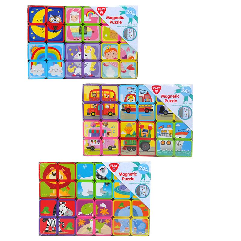 Magnetic puzzle assorted