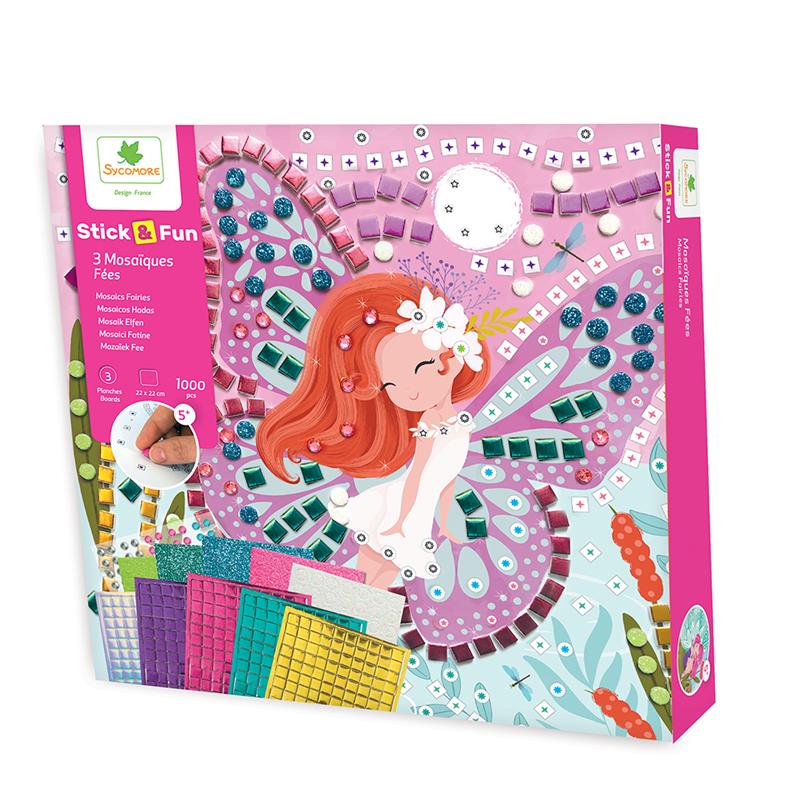 Stick'N Fun Sycomore3 Mosaics - Fairies