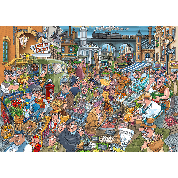 Wasgij Destiny #26 Puzzle - Organic Overload - 1000 Pieces