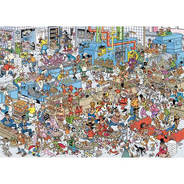 Casse-tête Jan Van Haasteren - La boulangerie - 1000 pièces