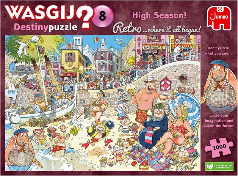 Wasgij? Destiny #8 Puzzle– High Season ! – 1,000 pieces
