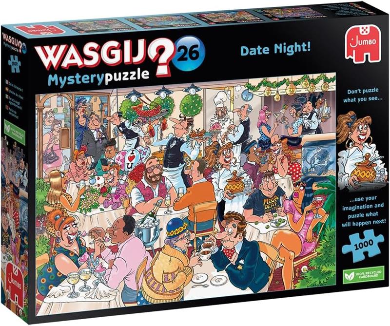Wasgij? Mystery #26 Puzzle– Date Night – 1,000 pieces