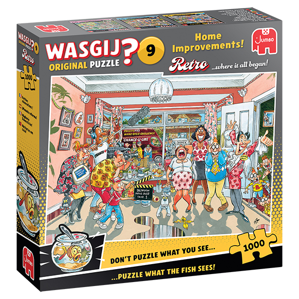Wasgij Original #9 Puzzle - Home Improvements ! - 1000 Pieces