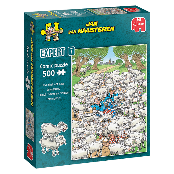 Jan van Haasteren Expert 7 Puzzle - Ewe shall not pass - 500 Pieces