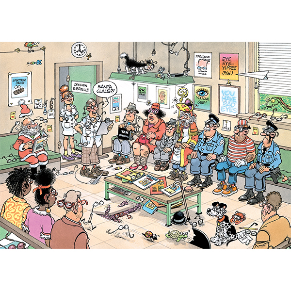 Jan Van Haasteren Puzzle – Look on the Bright Side – 500 pieces