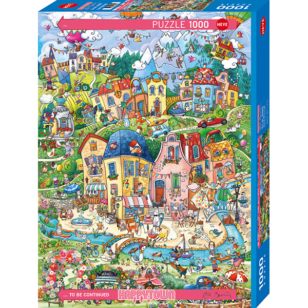 Heye Puzzle - Happytown, Good Morning ! - 1000 Pieces