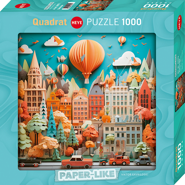 Heye Puzzle - Paper City - 1000 Pieces