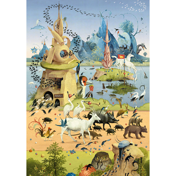 Heye Puzzle - Take a Trip! with Hieronymus Bosch - 500 Pieces