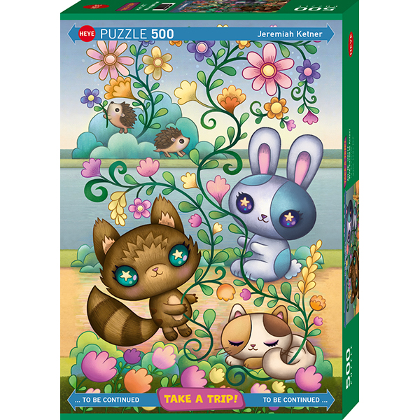 Heye Puzzle - Take a Trip! with Jeremiah Ketner - 500 Pieces