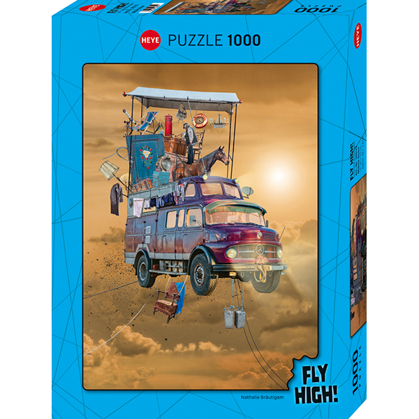 Heye Puzzle - Fly High!, Mobile Home - 1000 Pieces