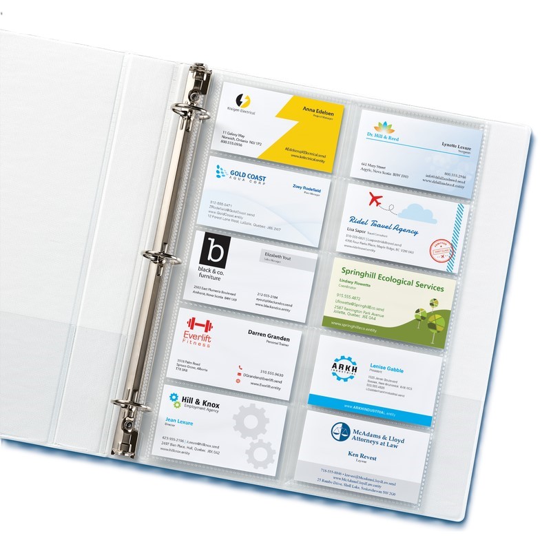 Avery Business Card Holders – Pack of 5