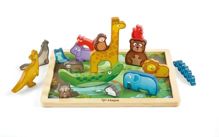 Casse-tête en bois Hape - Royaume des animaux