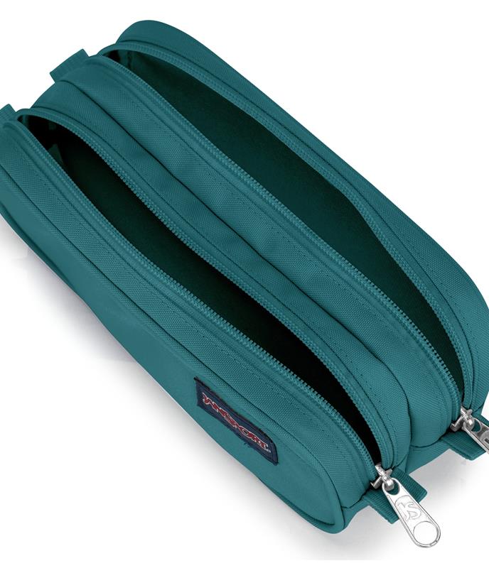 Étui à crayon Jansport Large Accessory Pouch - Émeraude