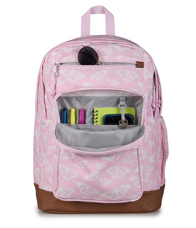 Sac à dos Jansport Cool Student - Papillons roses