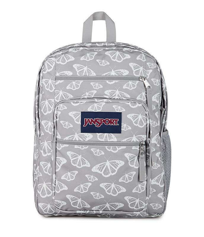 Sac à dos Jansport Big Student - Papillons gris