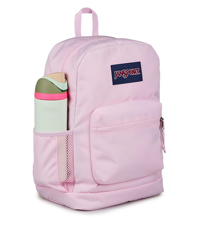 JanSport Cross Town Plus Backpack - Pink Ice