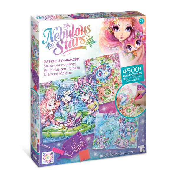 Nebulous Stars - Strass par numéros - Arc-en-ciel