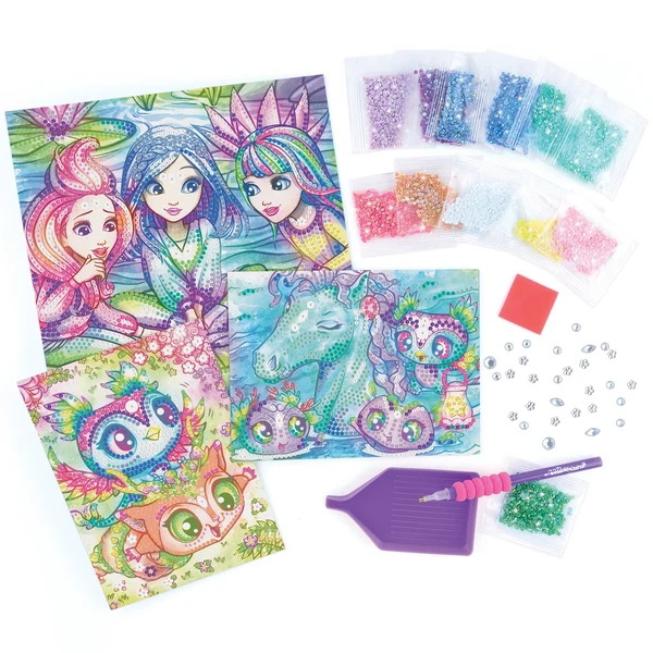 Nebulous Stars - Strass par numéros - Arc-en-ciel