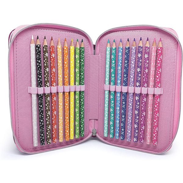Nebulous Stars - Trousse à crayons à 3 volets - Petulia & Paloma