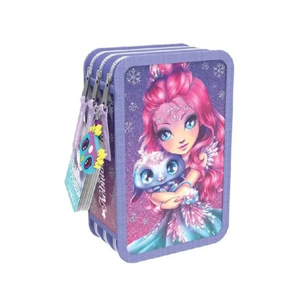 Nebulous Stars - Trousse à crayons à 3 volets - Cristalia & Agatha