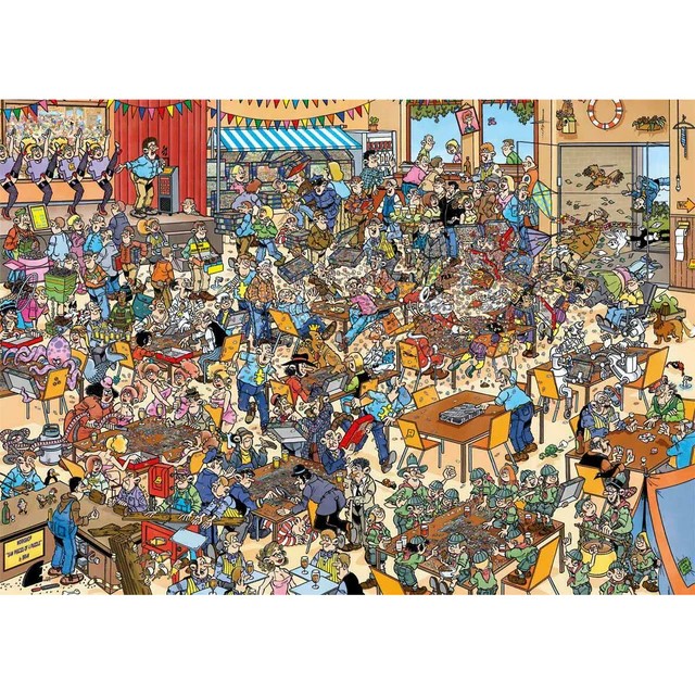 Jan van Haasteren Puzzle - National Puzzle Championship - 1000 Pieces