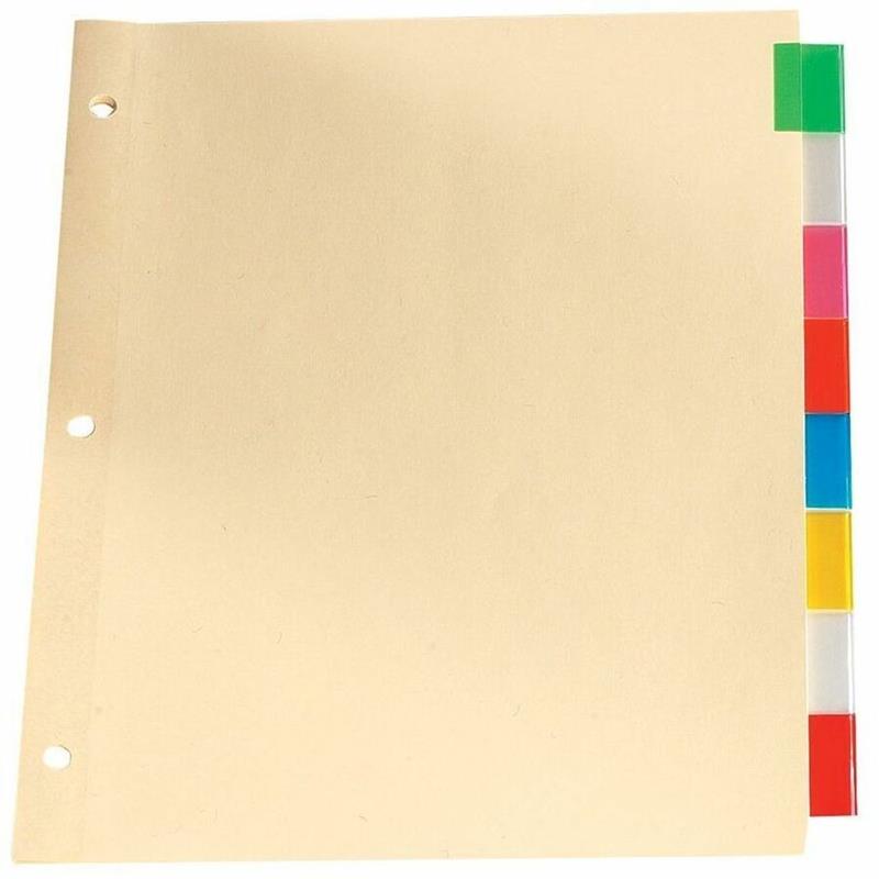 Image Insertable Tab Dividers