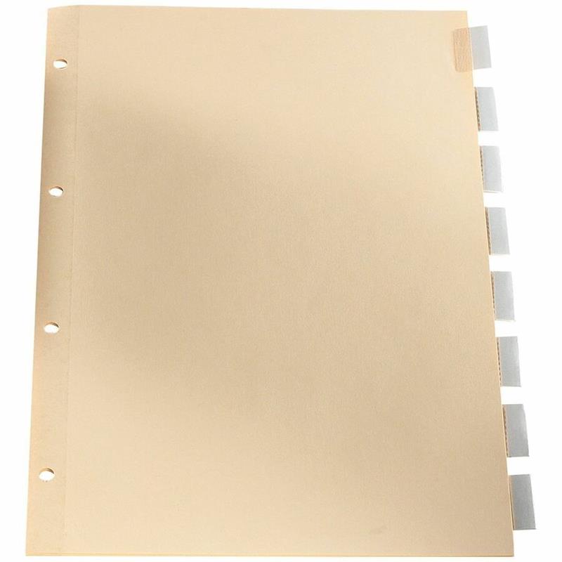 Image Insertable Tab Dividers