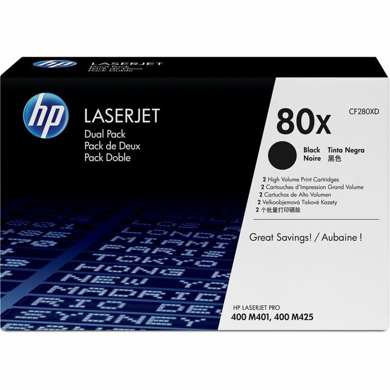 Image Cartouche de toner à haut rendement HP 80X