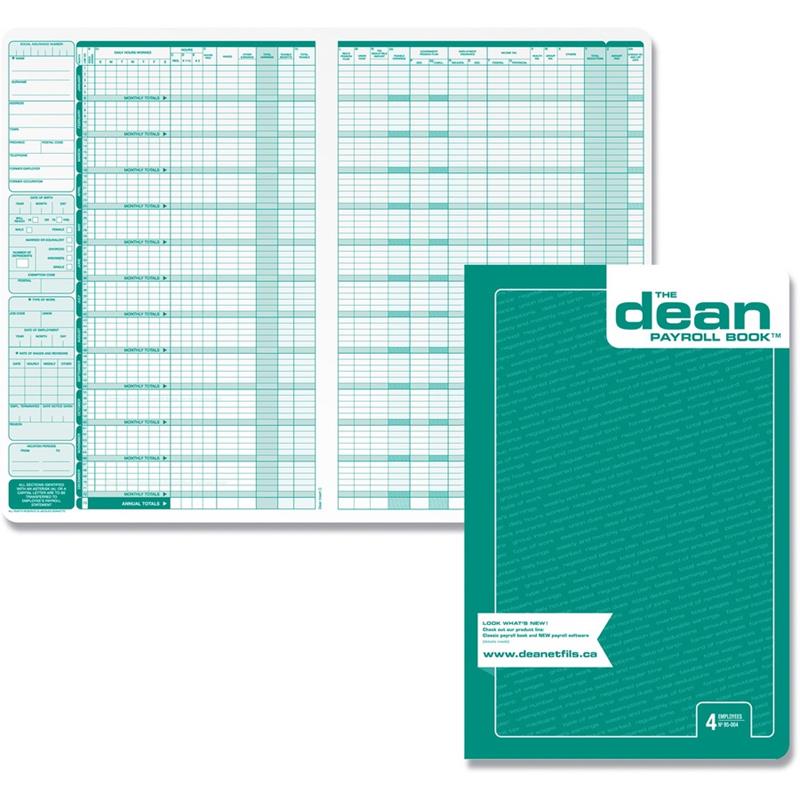 Image Livre de paye Dean/Lefebvre