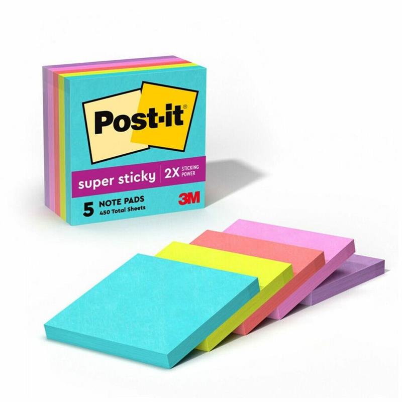 Image Post-it® Super Sticky Notes - Supernova Neons Collection