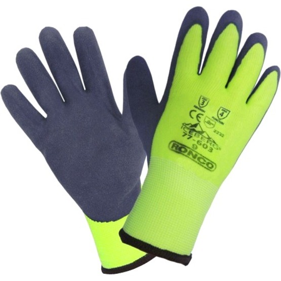 Image Iceberg™ 77-603 Latex Palm Coated Hi-Viz Cold Resistant Gloves