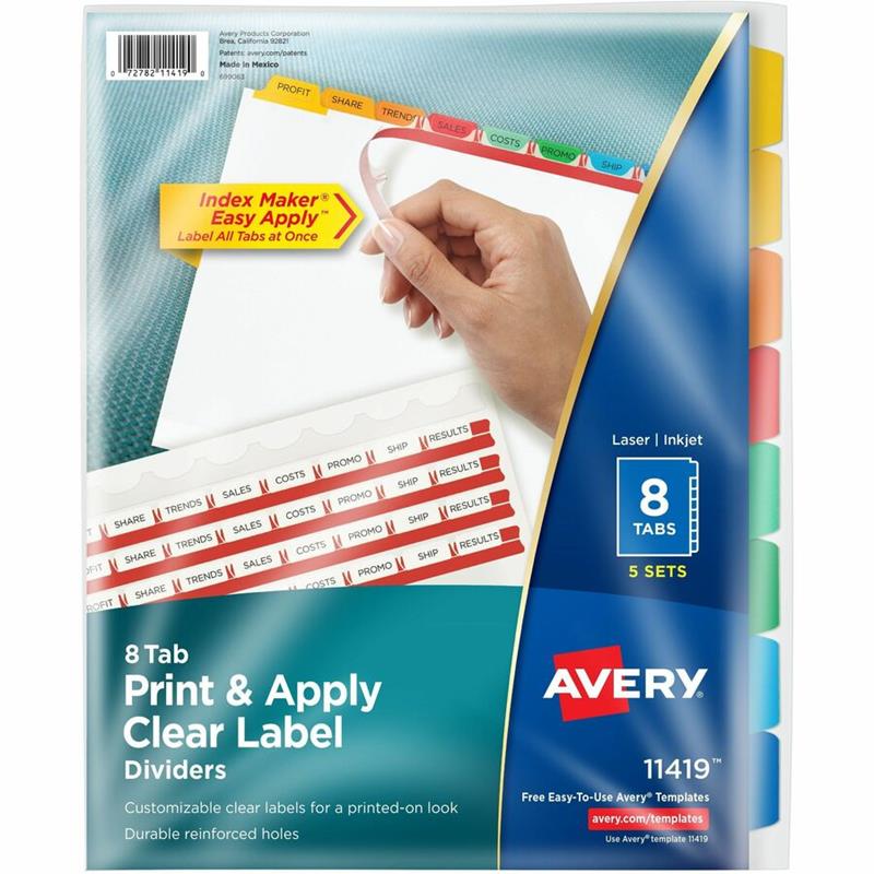 Image Index Maker® Dividers