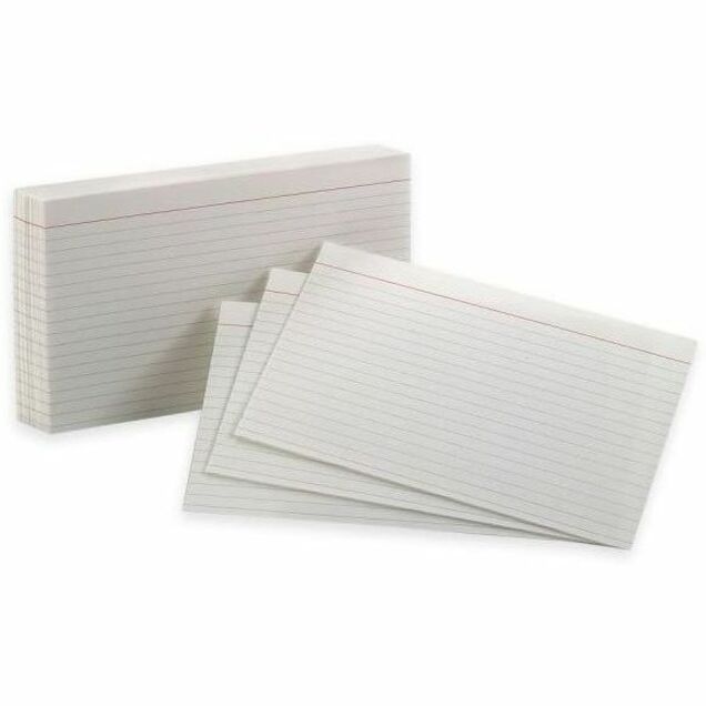 Image White Index Cards