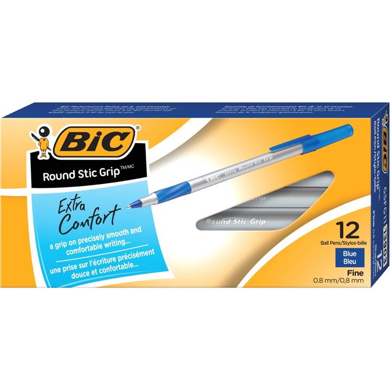 Image Round Stic™ Grip Ballpoint Pens