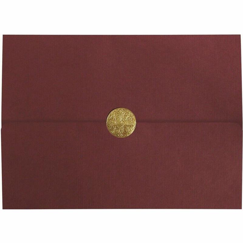 Image St.James™ Elite Medallion Fold Certificate Holder