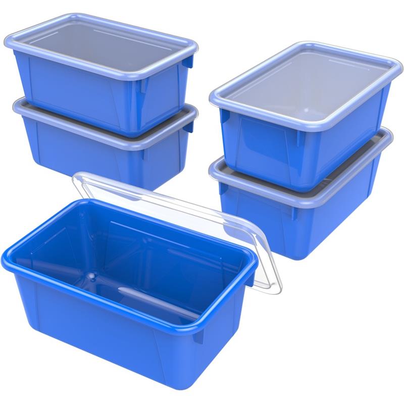 Image Small Cubby Bin with Cover