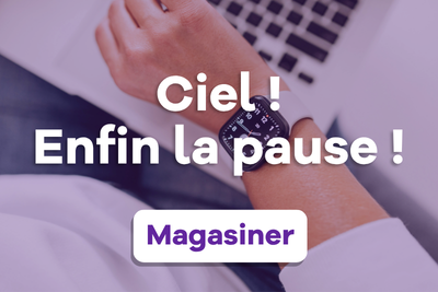 Ciel! Enfin la pause !